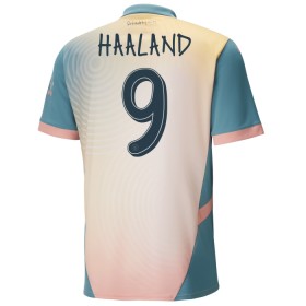 Manchester City Haaland 9 Fotbollströjor Fjärde tröja 2024-25 Kortärmad